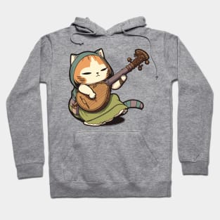 Chibi Bard Cat Hoodie